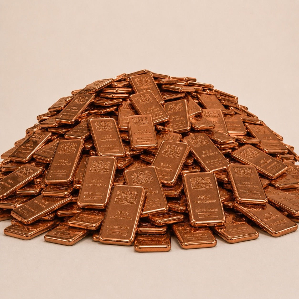 Heritage Copper Bullion Bar - Limited Edition - Balmain Mint