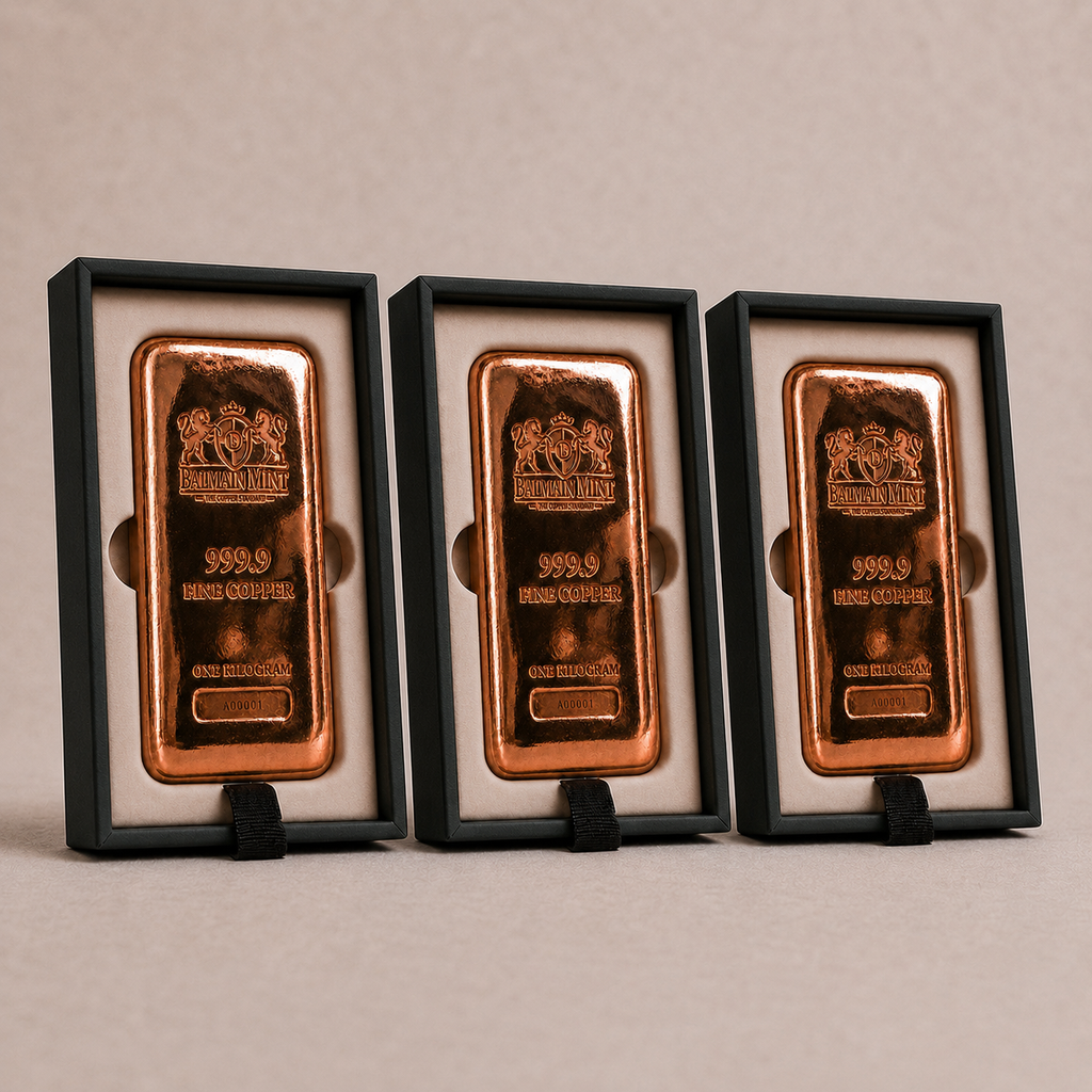 3kg - Heritage Copper Bullion Bar