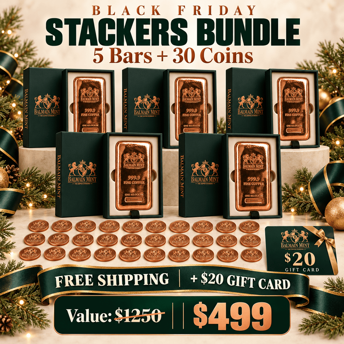 Stacker's Bundle - Balmain Mint