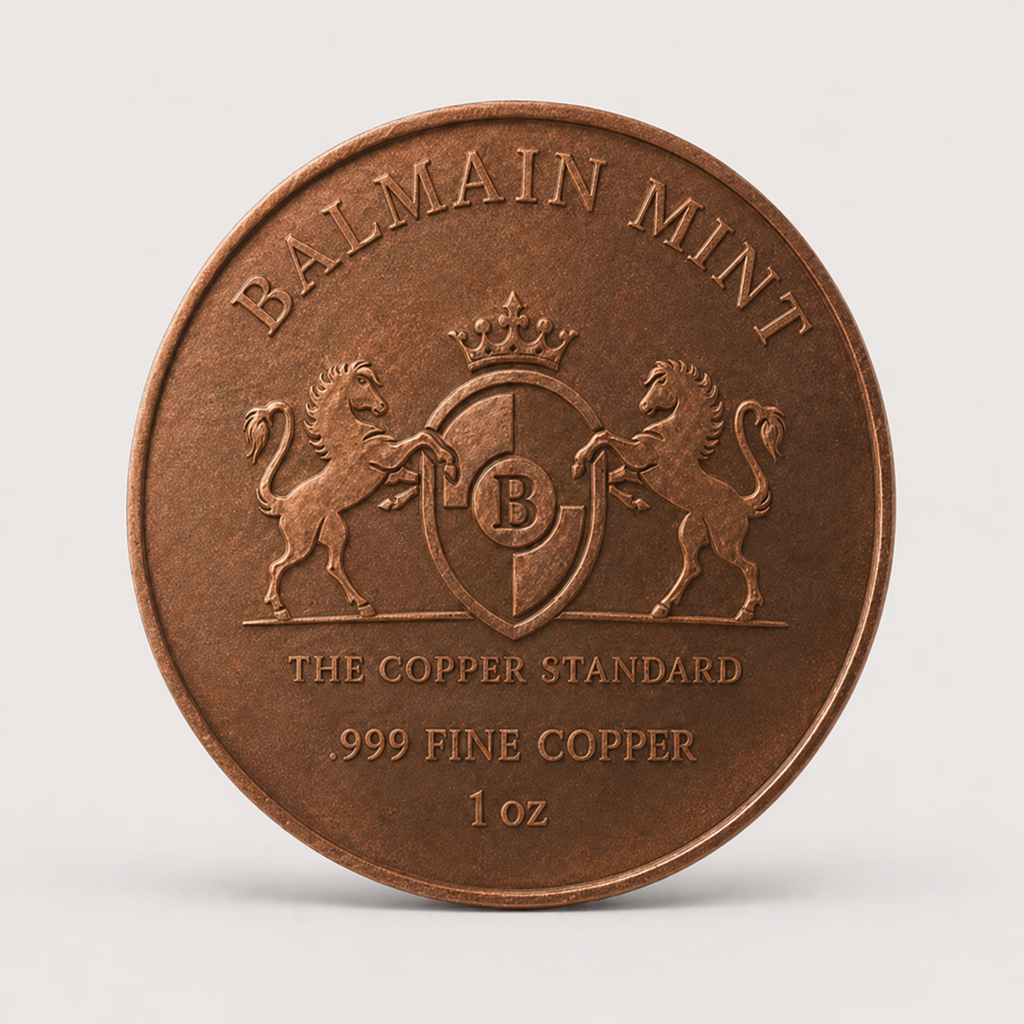 Balmain Mint Copper Coins - 10 Pack