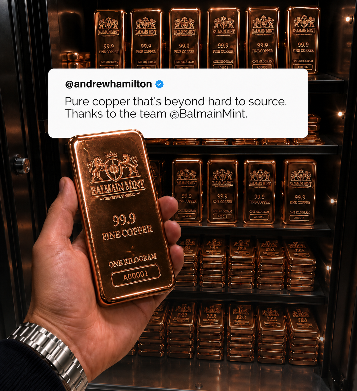 Heritage Copper Bar - Limited Edition