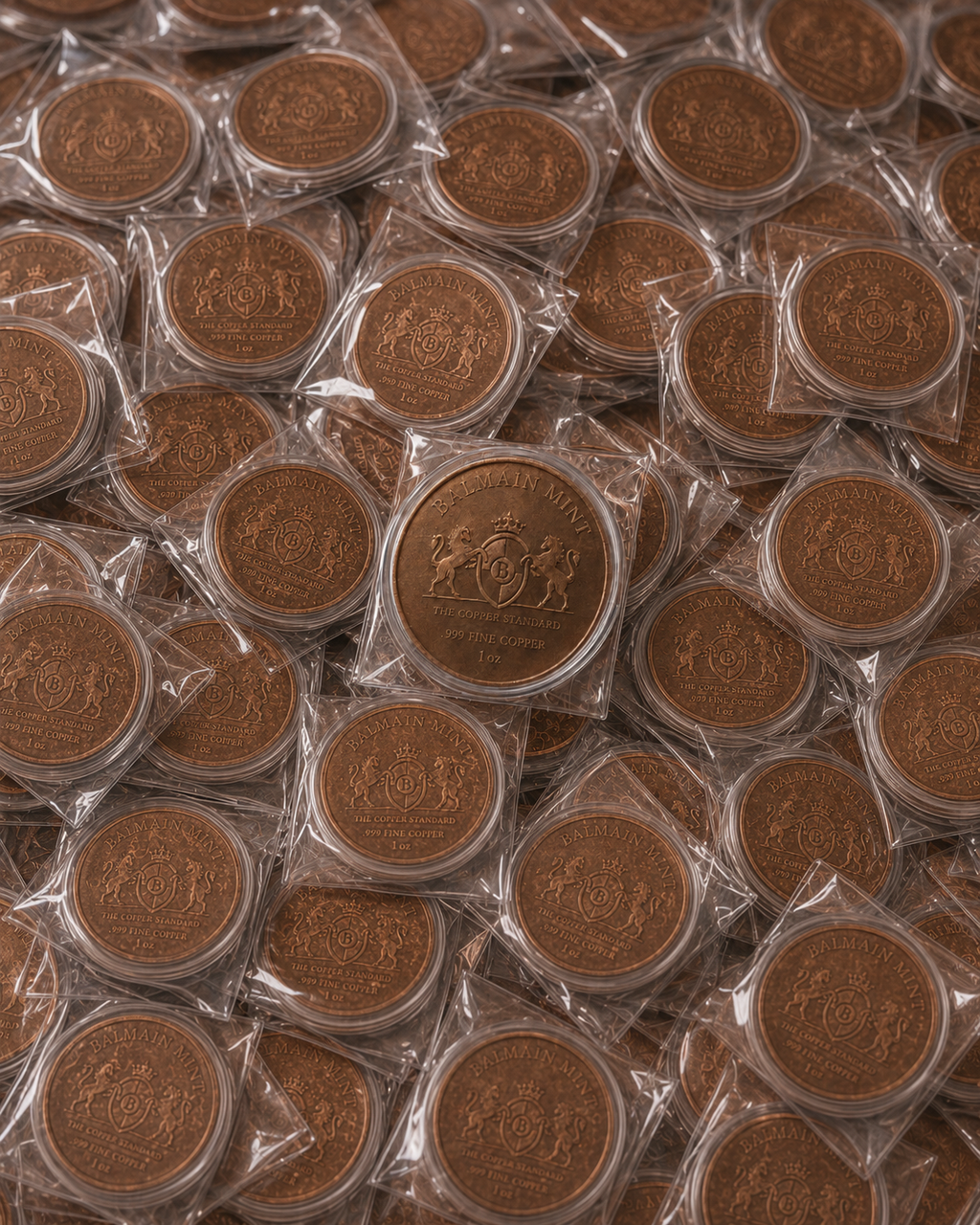 Balmain Mint Copper Coins - 10 Pack