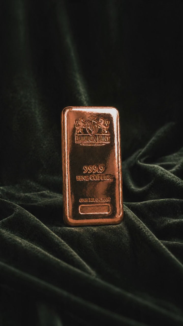 Heritage Copper Bullion Bar - Limited Edition